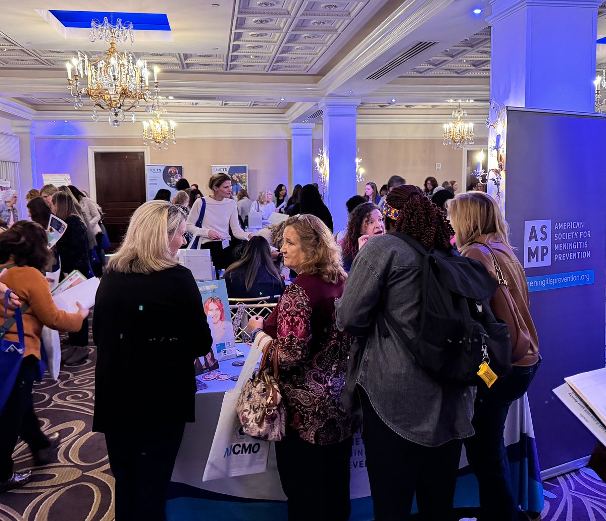 #FeelGoodFriday: Our team is heading into the weekend feeling energized by the energy we experienced at the New Jersey Chapter <a href="/AmerAcadPeds/">American Academy of Pediatrics</a> 34th Annual School Health Conference earlier this week.

Co-Executive Director Patti Wukovits and American Society for Meningitis