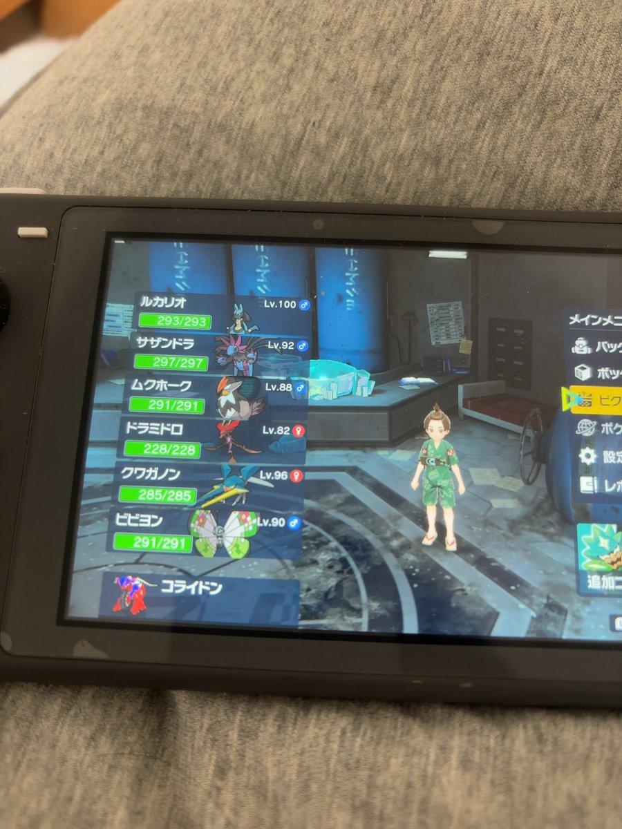 私のルカリオがレベル100になったことを記念し早く寝たいと思います。お疲れ様でした。おやすみなさい。