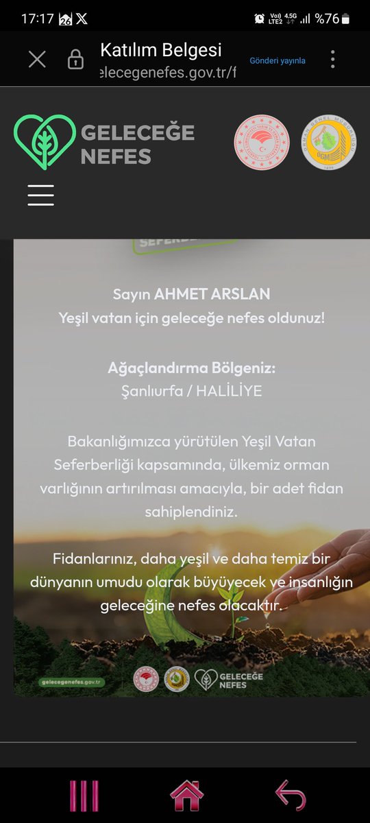 HAYDİ HAYIRLI OLSUN...