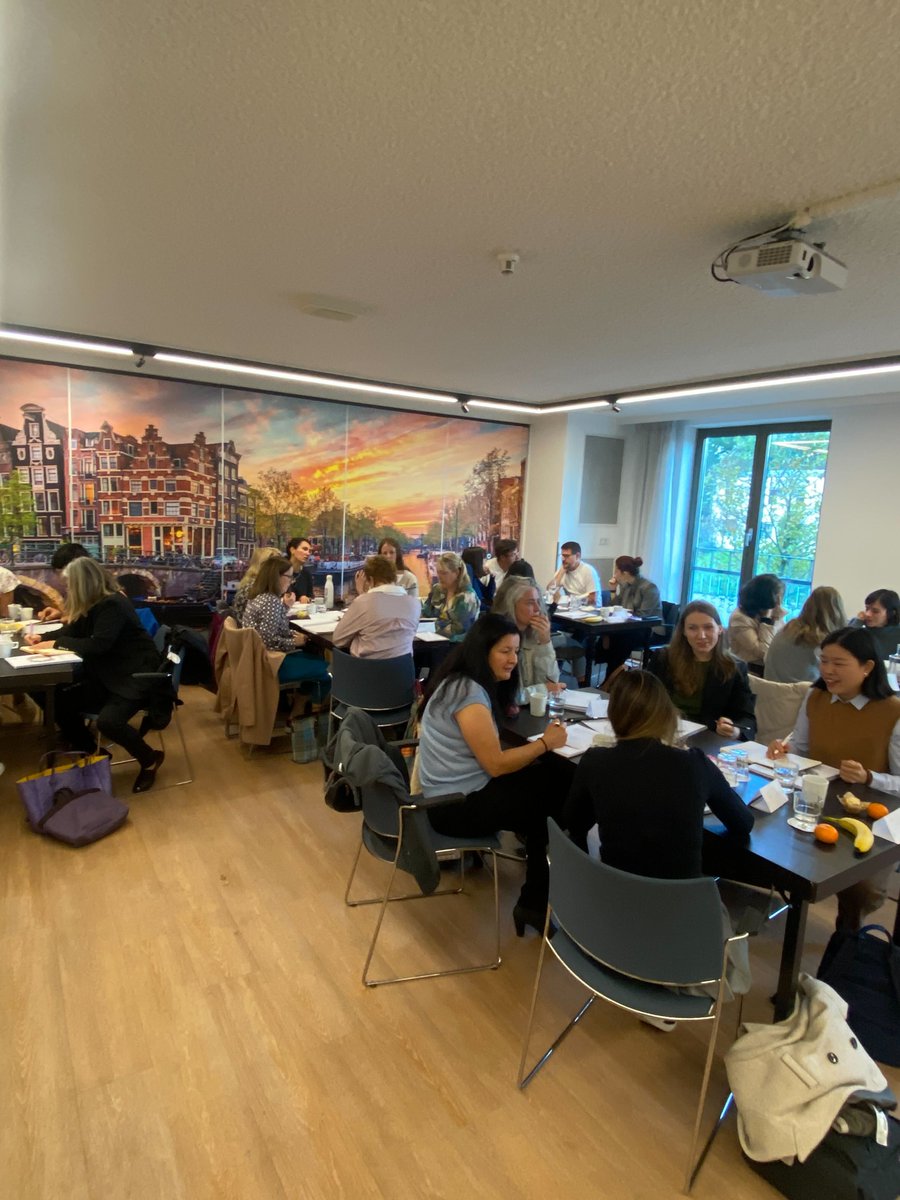 ericksoncoaches's tweet image. Part 1 of our The Art &amp;amp; Science of Coaching™ training in Amsterdam is underway, and we&apos;re loving this group&apos;s eager, curious and playful energy! Browse our upcoming trainings here: hubs.la/Q03PSJgH0. #SolutionFocusedCoaching #EricksonCoachingInternational