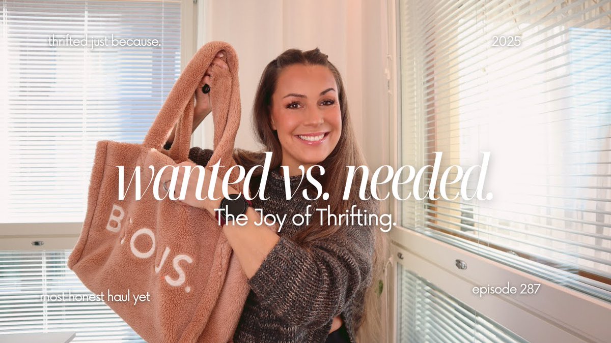 SarahDMears's tweet image. Welcome to my most honest haul yet! This week, I&apos;m showing you all the things I absolutely did not need but simply couldn&apos;t resist thrifting because they sparked joy.
youtube.com/watch?v=d6a9Ux…
#ThriftHaul #ImpulseBuy #ThriftedFinds #GuiltyPleasure #SustainableFashion #ThriftedStyle