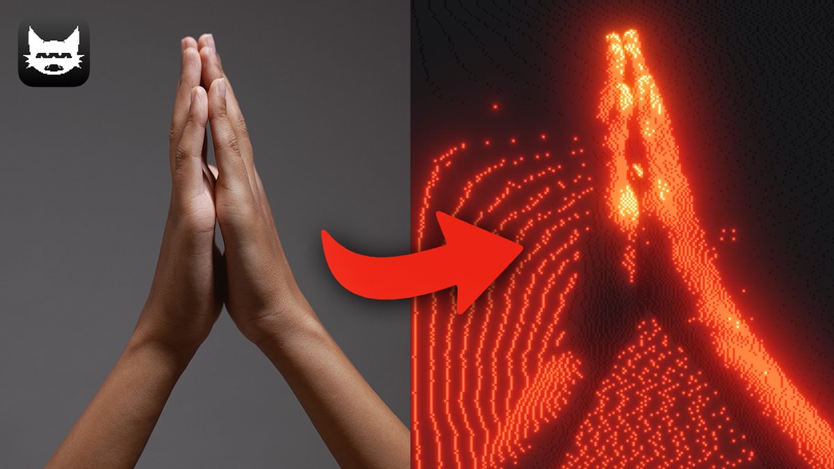 studio__aaa's tweet image. if you recently learned about a brand new &quot;dither effect&quot; invented this year, here are some tutorials I made in 2025 all about dithering!