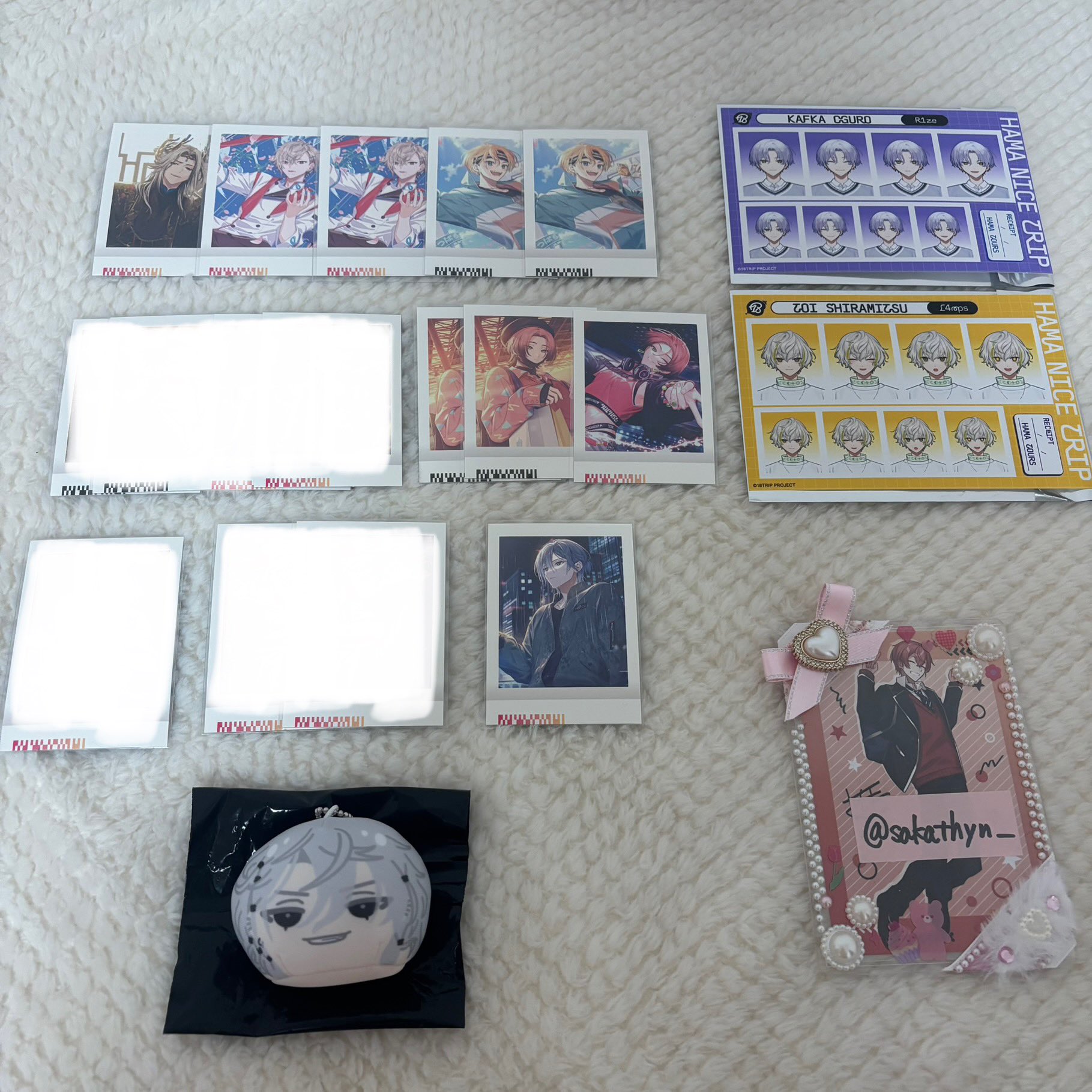 エイトリ まとめ売り ぱしゃこれ 缶バッジ おまんじゅう エイトリ