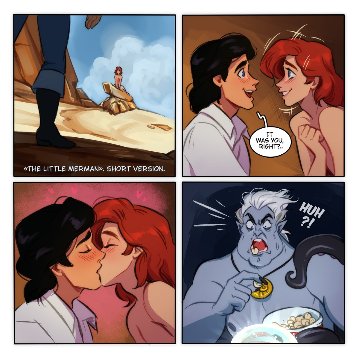 Ripushko_Arts's tweet photo. The Little Mermaid strips. #genderbend https://t.co/LRUtGOl75N
