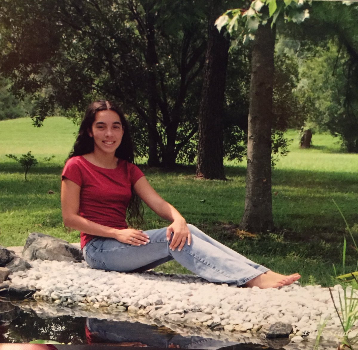 In honor of my 20th high school reunion this weekend… here’s baby Allison and the ‘05 Senior pictures! 🤣💜🤍