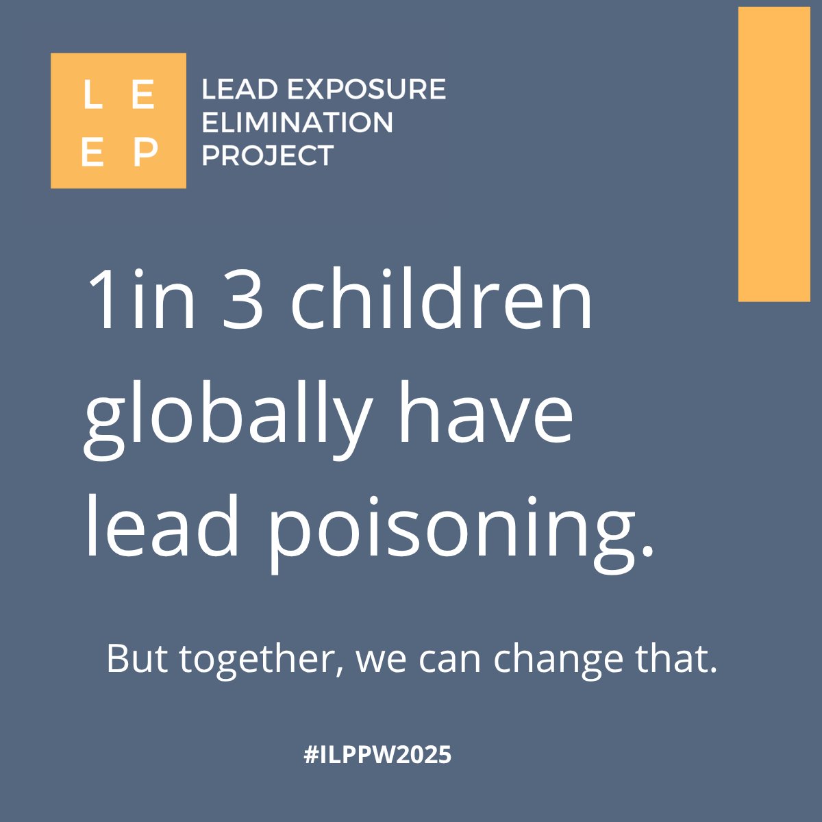 LeadElimination's tweet photo. At LEEP, we’re partnering with governments, manufacturers &amp; communities in 30+ countries to #PreventLeadExposure from paint and other sources. Join us this #ILPPW2025 to #BanLeadPaint. Learn more about our work:  https://t.co/NACmBmVKTd https://t.co/ID5EN9PyaS