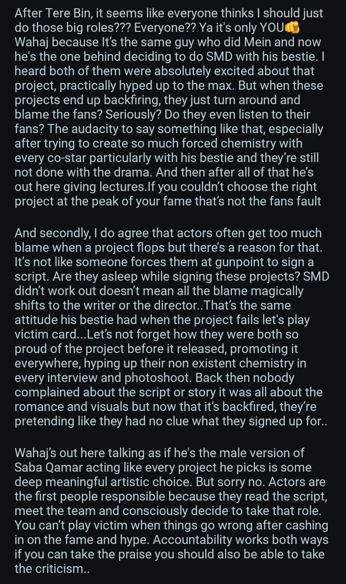 siddiqui_i87903's tweet photo. True #wahajali needs to read this and stop lying.  Not all fans are fools to believe ur lies https://t.co/Wqgb8N8Dje