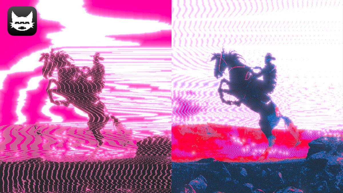 studio__aaa's tweet image. if you recently learned about a brand new &quot;dither effect&quot; invented this year, here are some tutorials I made in 2025 all about dithering!