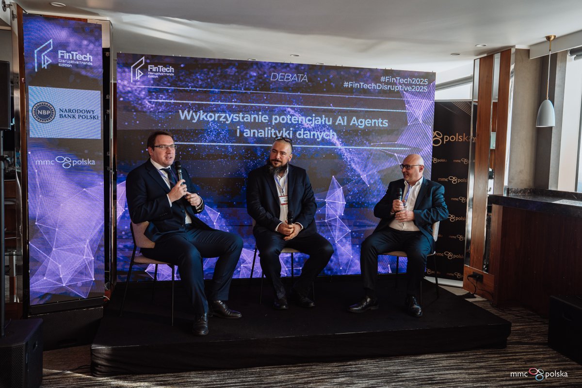 FinTechDigital's tweet image. 🤖 Podczas debaty „Wykorzystanie potencjału AI Agents i analityki danych” prelegenci rozmawiali o tym, jak sztuczna inteligencja i analityka danych zmieniają sposób działania instytucji finansowych.

Dziękujemy wszystkim uczestnikom, prelegentom i partnerom za udział wydarzeniu!