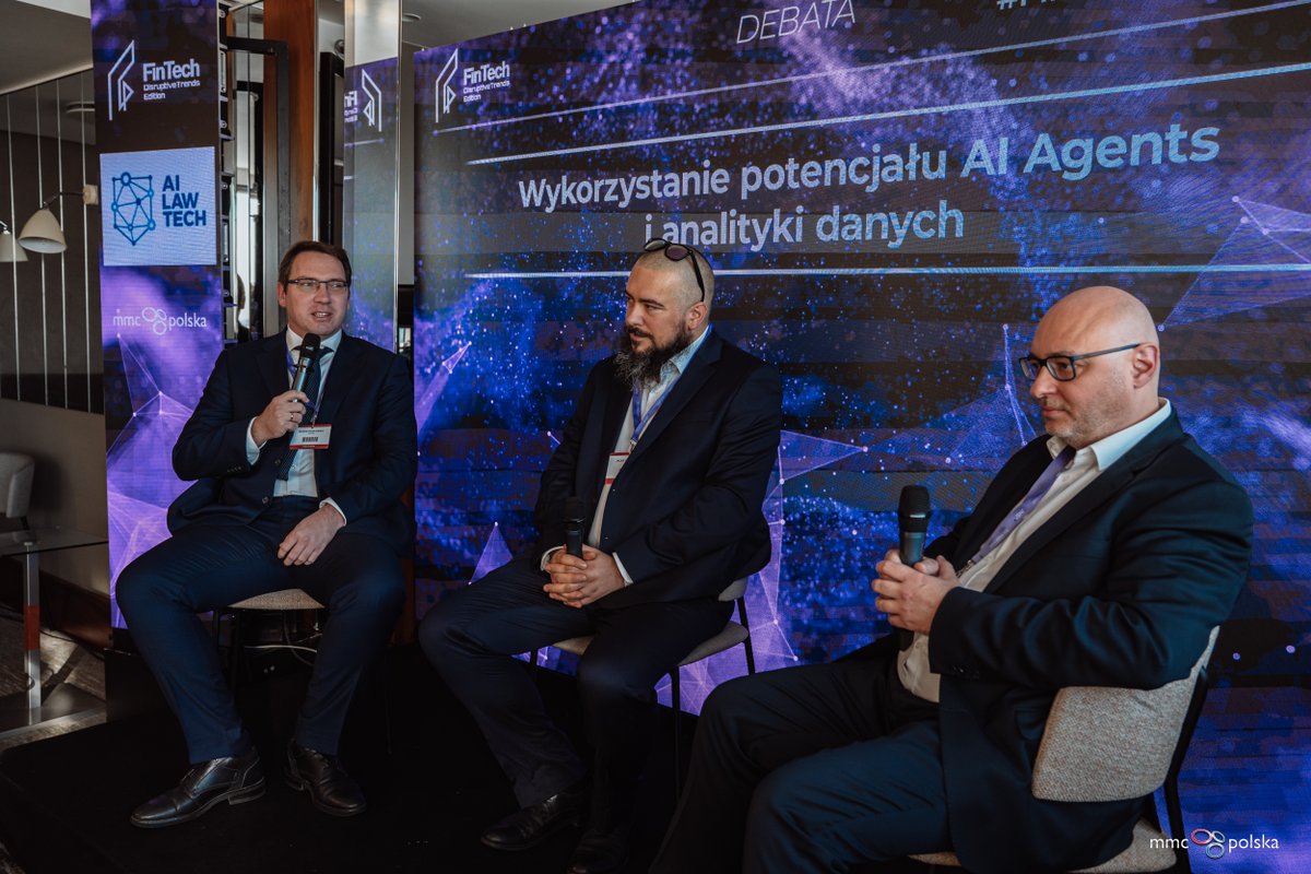 FinTechDigital's tweet image. 🤖 Podczas debaty „Wykorzystanie potencjału AI Agents i analityki danych” prelegenci rozmawiali o tym, jak sztuczna inteligencja i analityka danych zmieniają sposób działania instytucji finansowych.

Dziękujemy wszystkim uczestnikom, prelegentom i partnerom za udział wydarzeniu!