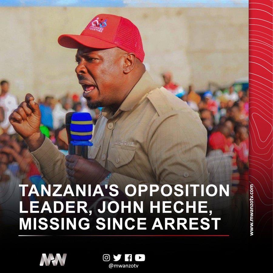 edwinsifuna's tweet image. John Heche, Naibu Mwenye kiti wa chama cha @CHADEMA alikua aje mazishi ya Baba Raila Amolo Odinga kwani amekua rafiki wake wa mda mrefu. Alidhalilishwa na kuzuiwa mpakani na serikali ya Tanzania. Sasa hivi hajulikani aliko kwani alichukuliwa na jeshi la polisi alipokua…
