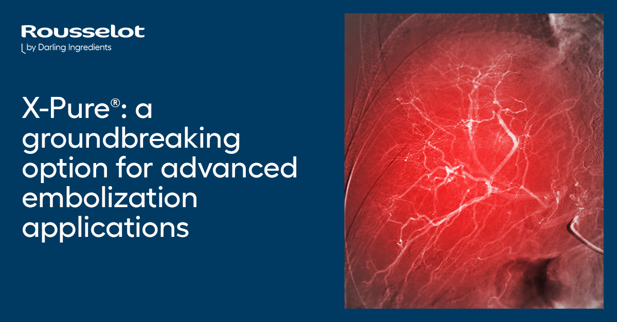 rousselotbio's tweet photo. Controlled occlusion starts with high-purity gelatin. Discover X-Pure® for high performance embolization. https://t.co/giQ5hiRJAJ