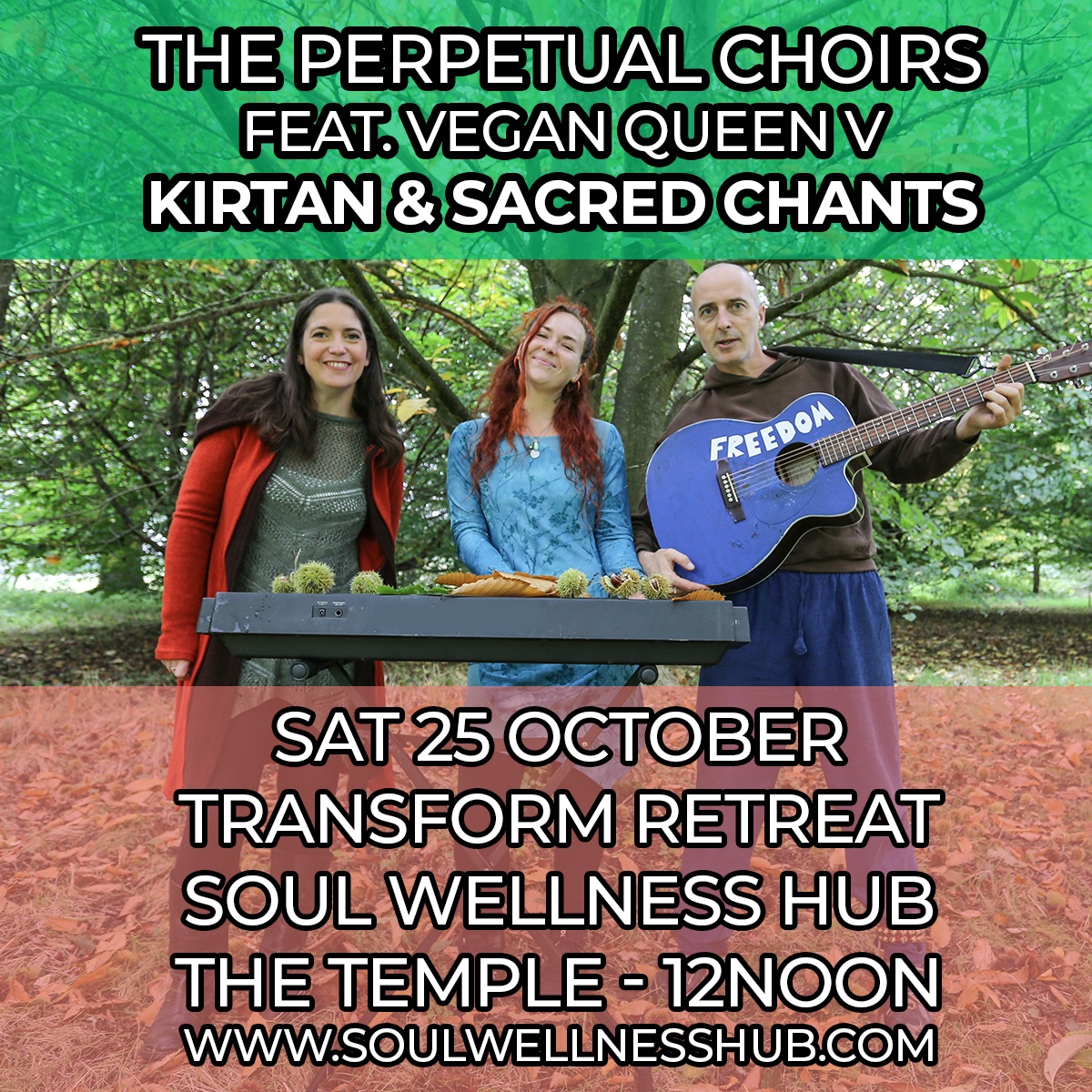 Really looking forward to singing at <a href="/soulwellnesshub/">SOUL Wellness Hub</a>  as part of their Transform Retreat on Saturday.