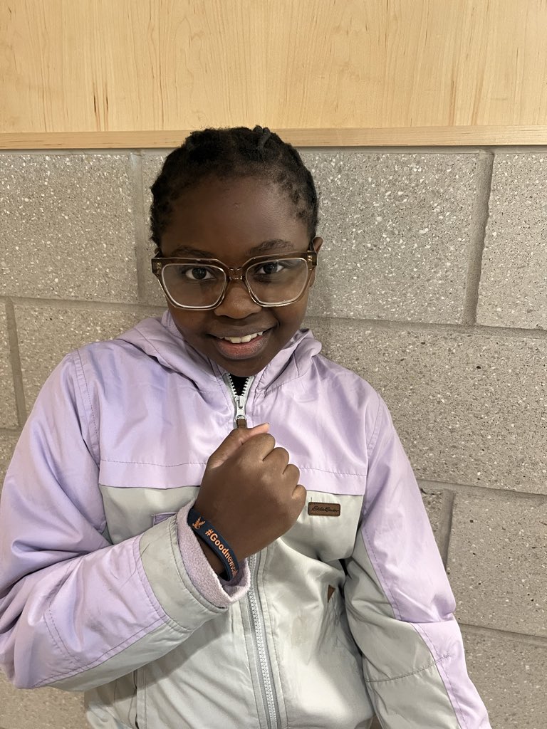 Emy exemplifies leading and learning.  Emy is a hard-working and kind 3rd grade student.  Emy is always doing the right thing and showing behaviors that support learning and growth.  Keep being awesome, Emy! #overlandrps 
#goodnewscalloftheday