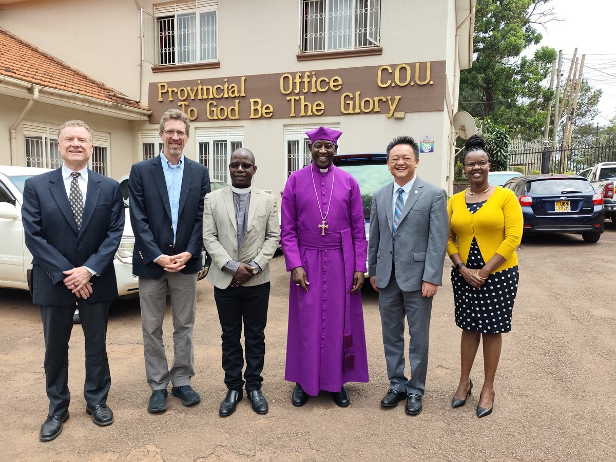 Archbishop Kaziimba Meets Western Theological Seminary President, Calls for Continued Partnership in Ministerial Training

Namirembe, Kampala — October 23, 2025: The Archbishop of the <a href="/ChurchofUganda_/">Church of Uganda</a>, The Most Rev. Dr. Stephen Samuel Kaziimba Mugalu, has today held a meeting