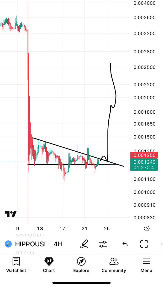 MaxKyls's tweet photo. $HIPPO #HIPPO  
#CryptoTrading https://t.co/2Tclv4nVMD