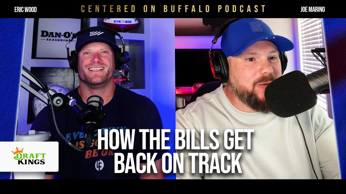 New episode of Centered on Buffalo is out!
<a href="/TheJoeMarino/">Joe Marino</a> joins <a href="/EWood70/">Eric Wood</a>  to talk Bills offense, run defense struggles, and how Buffalo gets back on track after the bye.