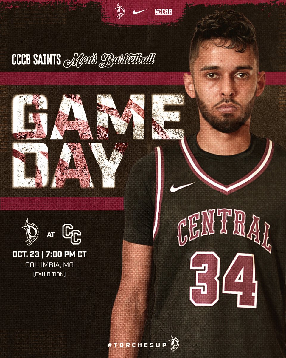 The Saints return to the court tonight to play an exhibition at Columbia College.

🕖 7:00 PM
🆚 Columbia College
📍 Southwell Complex | Columbia, Mo.
📈 statbroadcast.com/events/statbro…
📺 columbiacougars.com/sports/2022/8/…

#TorchesUp🔥