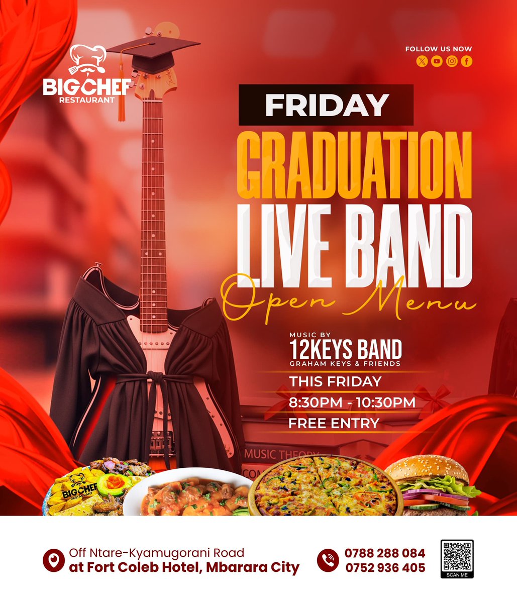 BigchefR's tweet image. A special dedication to Graduands!

#FridayNightLive