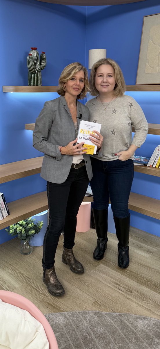 Super moment sur la chaîne Mieux ave <a href="/WendyBouchard/">Wendy Bouchard</a> pour parler de mon dernier livre « Revivre malgré la douleur » ☺️