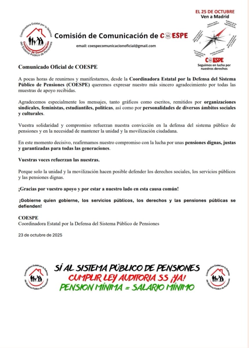 Colectivo Mujeres Pensionistas (@colectivomujer2) on Twitter photo 