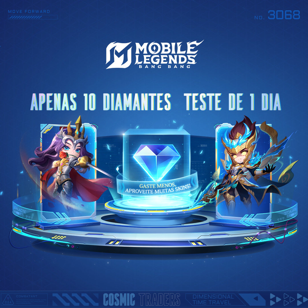 mcggbr's tweet image. Compre Testes de Skin para Obter Crédito de Compra!
Se você decidir comprar a Skin, todos os Diamantes gastos em Crédito-Teste desta skin se tornarão créditos de compra e serão subtraídos do preço final.
#MagicChessGoGo
#MCGG
#MCGGSeason3
#MCGGS3CosmicTraders
#MCGGNewSeason