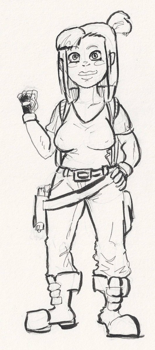 An old not-Bulma character named Indie.