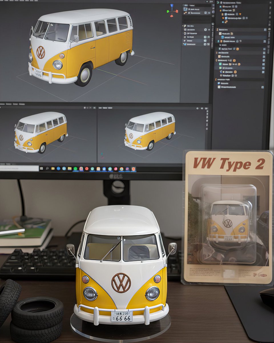 pandacross4wd's tweet photo. 帰り道のジャンクヤードのタイプ2
顔全体が見えてないレベルの写真でも何とか立派にしてくれる
#vw #volkswagen #vwtype2 #wagenbus #フォルクスワーゲン #ワーゲンバス #vwタイプ2 #minicar #ミニカー #googleaistudio https://t.co/r6VuveKkAc