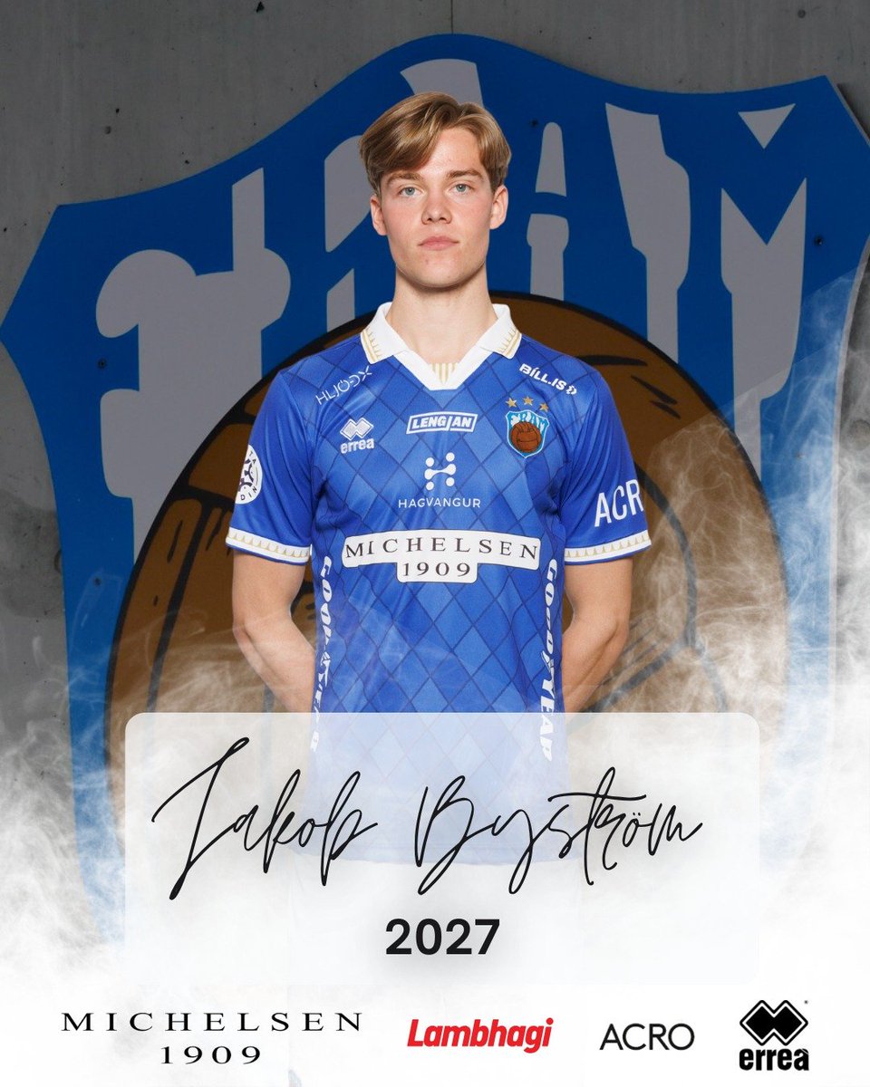 Það  hefur glatt okkur að tilkynna það að Jakob Byström samdi við Fram út árið 2027. Jakob kom til okkar snemma á árinu og hefur aðlagast vel og þroskast mikið sem leikmaður. Við hlökkum við mikið til að fylgjast með honum taka næstu skref í bláu treyjunni!
Áfram FRAM 💙💙
