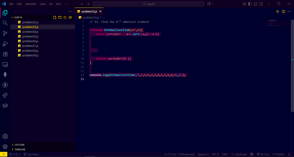 CoderAnand's tweet image. Day 33 of learning DSA! ✅
Solved 8 problems today on sorting & recursion. Small steps daily lead to big progress. 💡
#DSA #Coding #Algorithms #Sorting #Recursion
