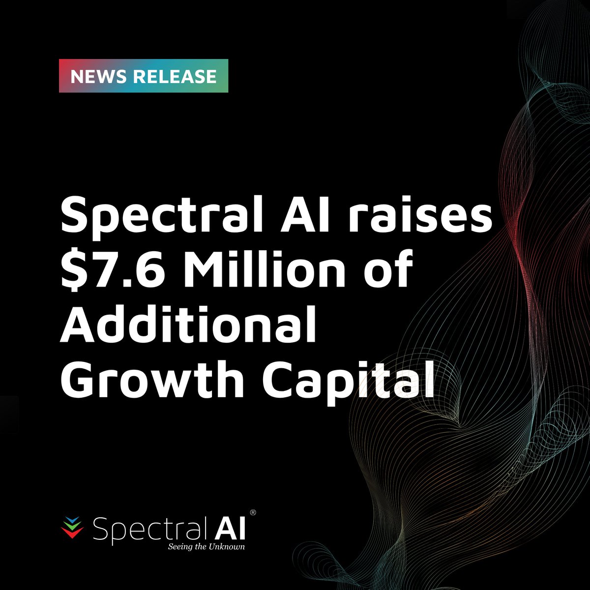 Spectral_MDAI's tweet image. ⭐ The offering will provide the Company with additional growth capital for the continued expansion and development of its DeepView® System.

Read the full release here lnkd.in/gMmvV-wT

#MDAI #SpectralAI #DeepViewSystem