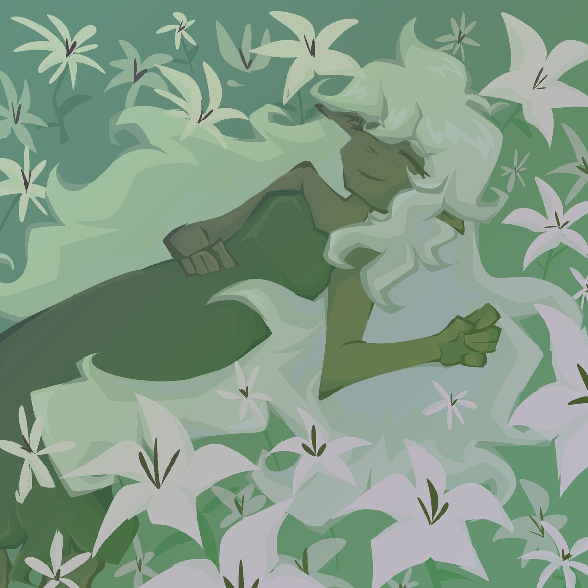 #lilytober day 23 flowers :3 :3
#crk #cookierunkingdom #whitelilycookie