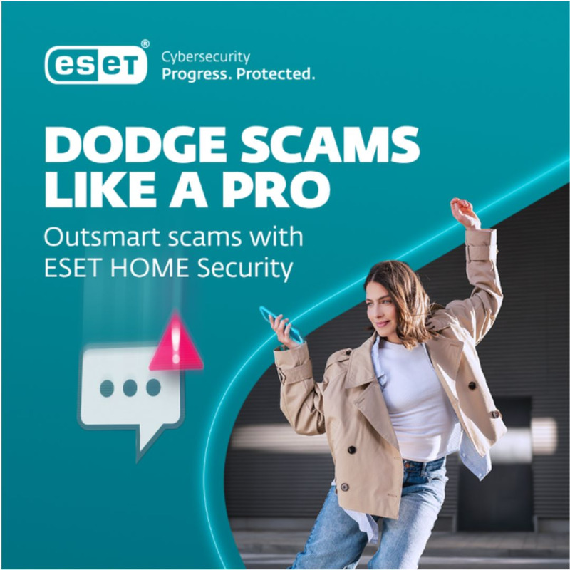 esetng's tweet photo. ๐ Avoid scams with ESET HOME Security. โ
From phishing traps to identity theft, ESET gives you the tools to sidestep scams and stay secure. Because in todayโs digital world, protection means staying one move ahead. โ
#ESET #ProgressProtected #CyberSecurity #ScamDefense