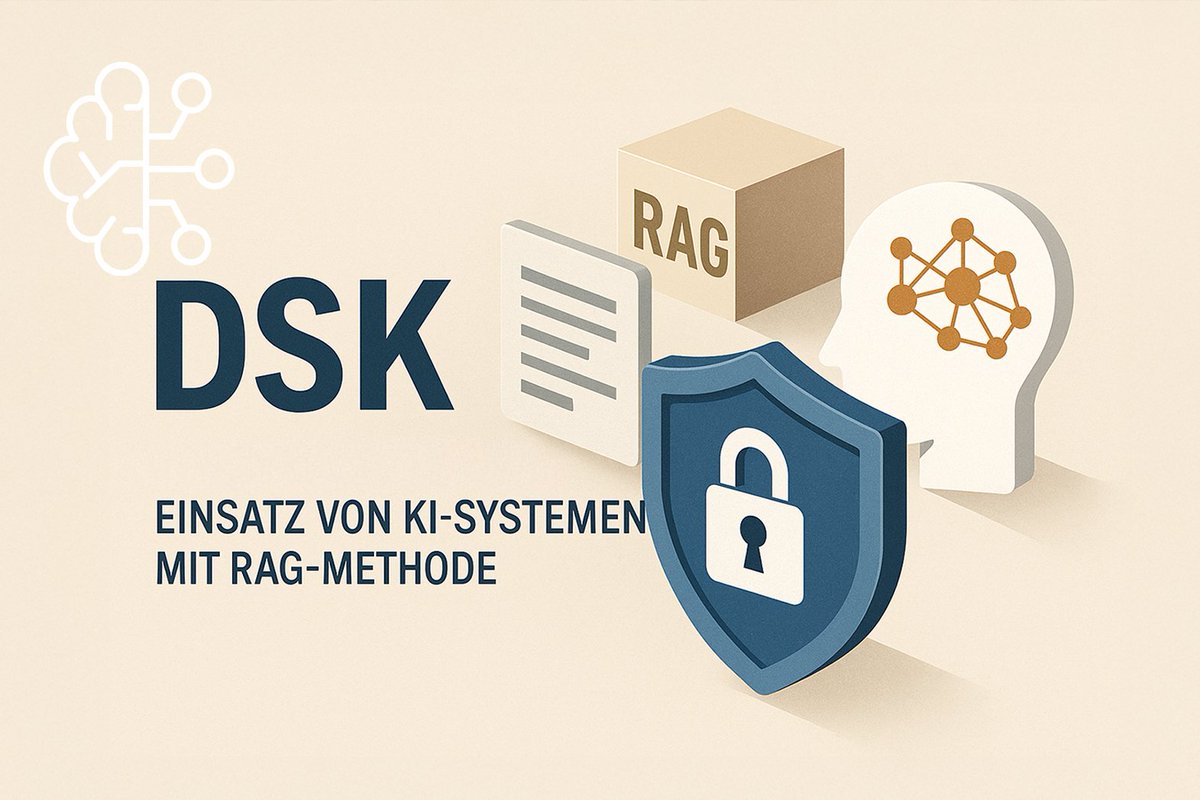 Die #DSK hat ihre Orientierungshilfe zur datenschutzkonformen Nutzung von #KI-Systemen mit #RAG-Methode veröffentlicht.
➡️ Chance: Reduktion von Halluzinationen 
➡️ Aber: Transparenz, Zweckbindung &amp; #Datenschutz-by-Design bleiben Pflicht.

Zum Beitrag: datenschutzticker.de/2025/10/dsk-da…