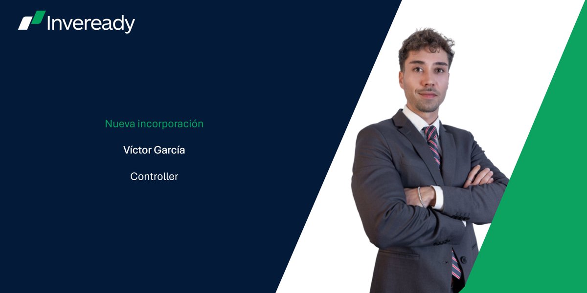 #EquipoInveready - Incorporamos a Víctor García Murcia en el equipo de operaciones.

Víctor se encarga del control financiero, la contabilidad y la presentación de impuestos, entre otras tareas.

¡Bienvenido al equipo!