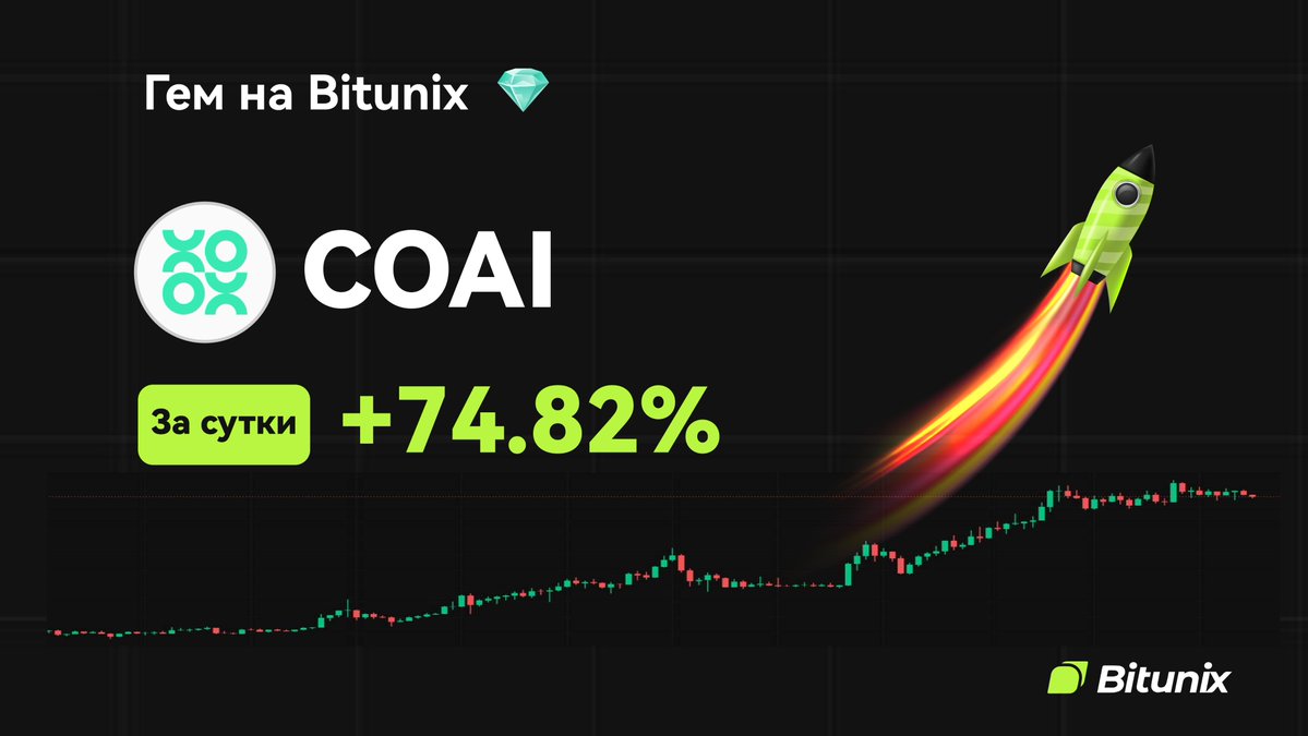 BitunixRUCIS's tweet image. 💎Гем дня на Bitunix💎

🚀 $COAI: +74% за последние 24 часа! 

🔥Начни торговать прямо сейчас: short.bitunixads.com/mFAnmhMK