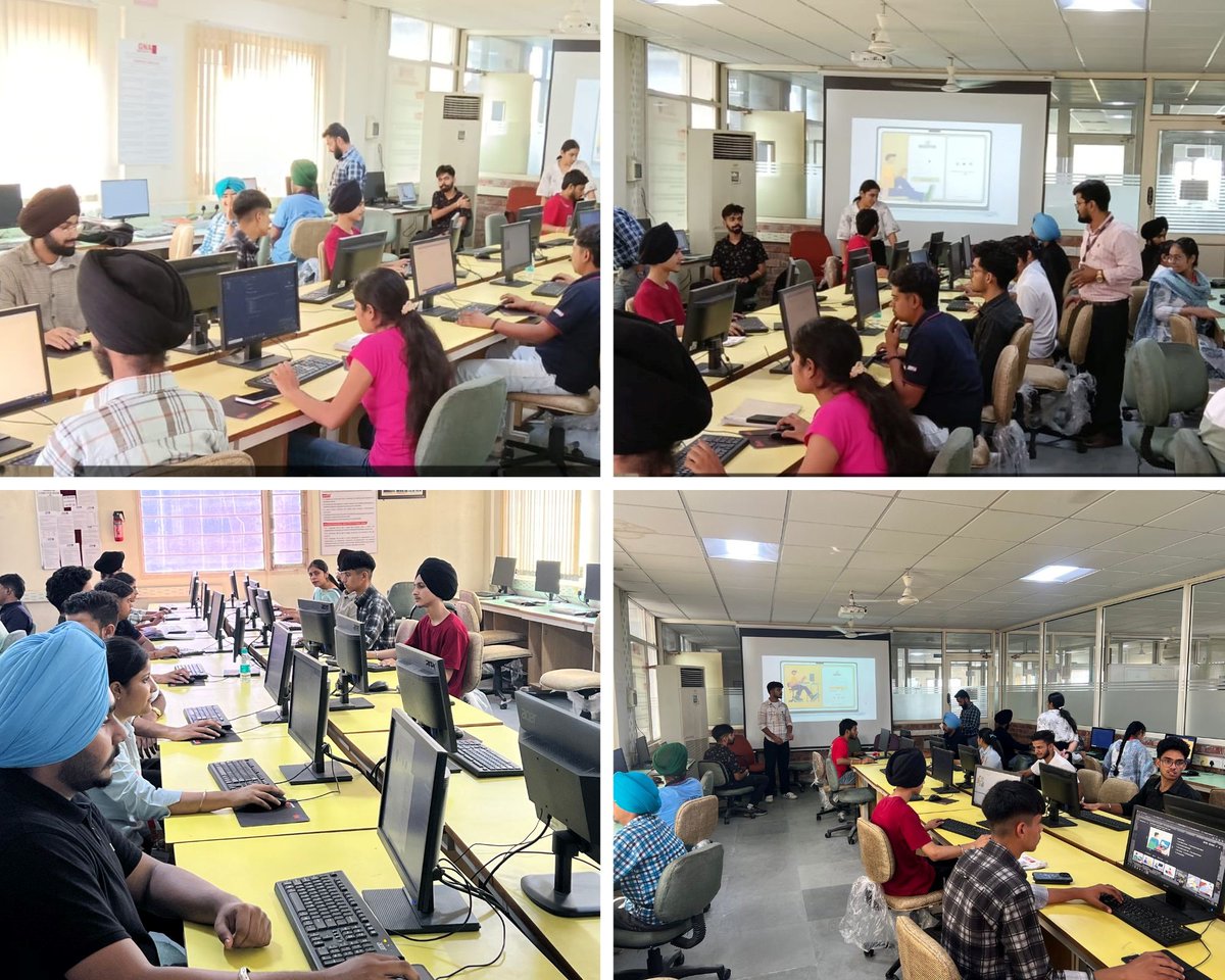 GnaUniversity's tweet image. #GNAUniversity&apos;s School of #ComputationalSciences organized Web Warriors 2025, under the #ComputerSocietyofIndia (CSI), bringing together the enthusiastic minds of first-year BCA and B.Sc students for an exciting front-end design competition.