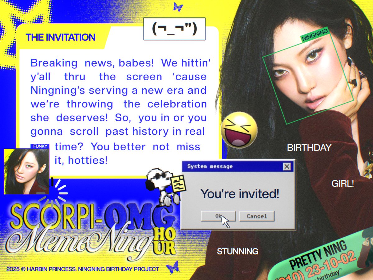 ㅤㅤ
ⓘ Kalo udah masuk mode 𝘚𝘤𝘰𝘳𝘱𝘪-𝘖𝘔𝘎, jelas aku ikut dong! Karisto Liem, duta euforia sekaligus hype squad tetap, resmi hadir untuk 𝗠𝗲𝗺𝗲𝗡𝗶𝗻𝗴 𝗛𝗼𝘂𝗿𝘀. Aku udah standby nih, ayo ikut jangan sampai ketinggalan... 🎯.ᐟ
ᅠᅠ