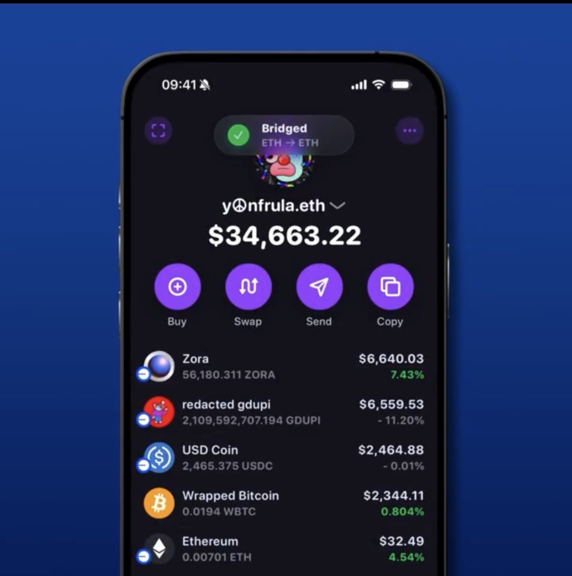 Happy Tuesday ☀️
🌈 Rainbow isn’t just a wallet anymore, it’s turning into a full onchain base-camp.
Live balances, instant updates, and all your assets in one clean view, no refresh needed.