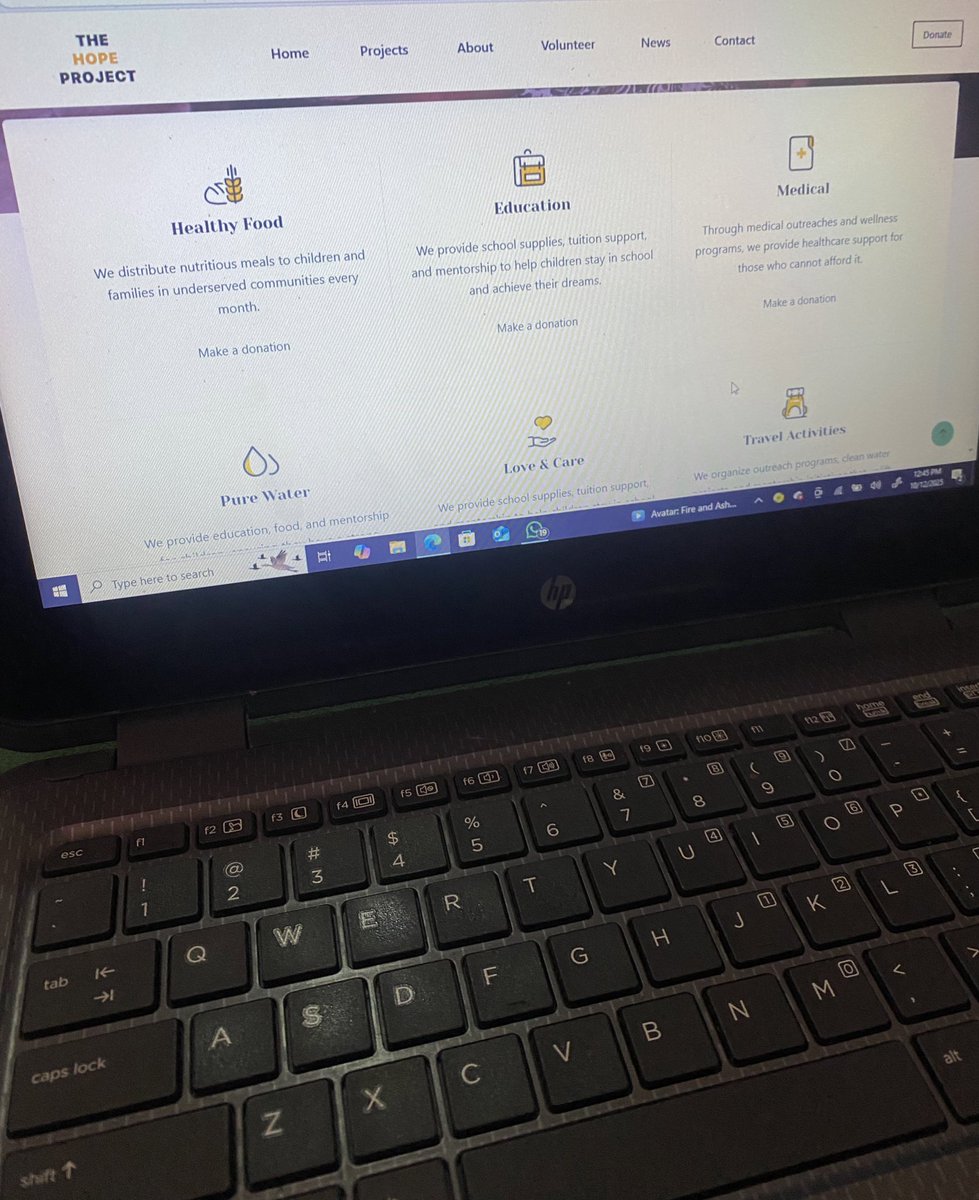 successfatimah's tweet image. Forgot to post this 

Completed 👍 

#WebDevelopment #NGO
