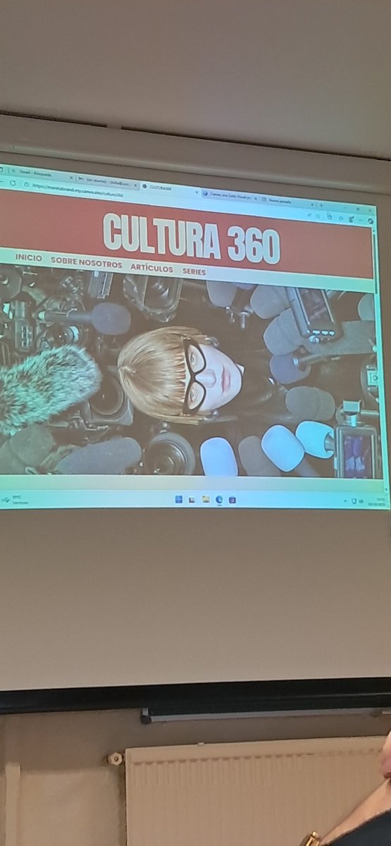 Lauraa544's tweet photo. El grupo 9 ha hecho un video muy guay sobre cómo han creado su medio "Cultura 360". Además del video han hecho una presentación explicando y analizando su medio.
Muy interesante que hayan creado su propio medio participativo.
#UCMtecnologia https://t.co/b31YqMaNyr
