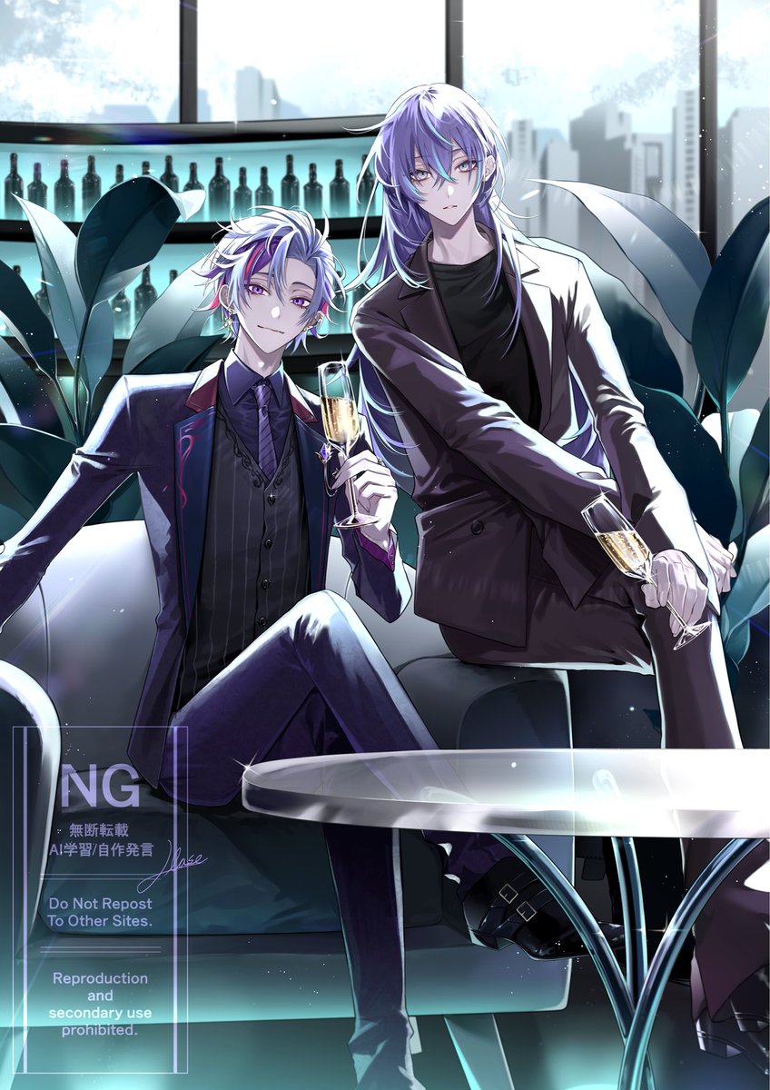 𖥔𖥔🍷🥂 𖥔𖥔
#KuzuArt #イロ絵す #絵スコート #ショウゾウ画