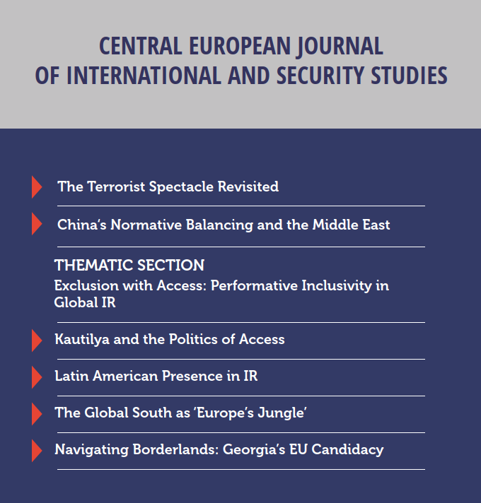 CEJISS's tweet photo. Our latest issue has been out for three weeks—time to give it a proper introduction! It features two research articles and a thematic section on 'Exclusion with Access' exploring moments of performed inclusivity that can be exclusionary and isolating. 
https://t.co/mjnWBcK3oz https://t.co/kdq0O8n3D2