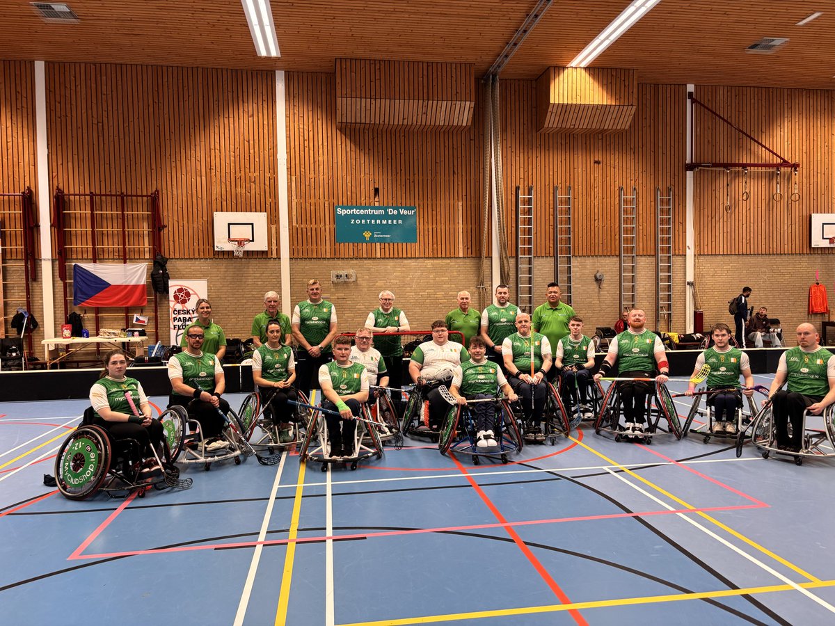 Team Ireland ready to go 🇮🇪

<a href="/UlsterGAA/">Ulster GAA</a> <a href="/MunsterGAA/">Munster GAA / Comhairle na Mumhan</a> <a href="/club_munster/">Munster Wheelchair Hurling Camogie Club</a> <a href="/gaaleinster/">Leinster GAA</a> <a href="/ConnachtGAA/">Connacht GAA</a> <a href="/officialgaa/">The GAA</a>