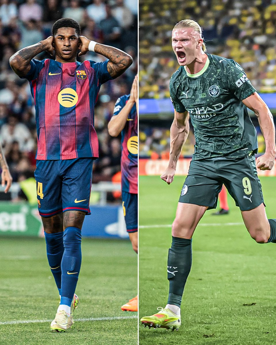 Erling Haaland and Marcus Rashford are currently joint top for the most open-play goals this season (4) ⚽️