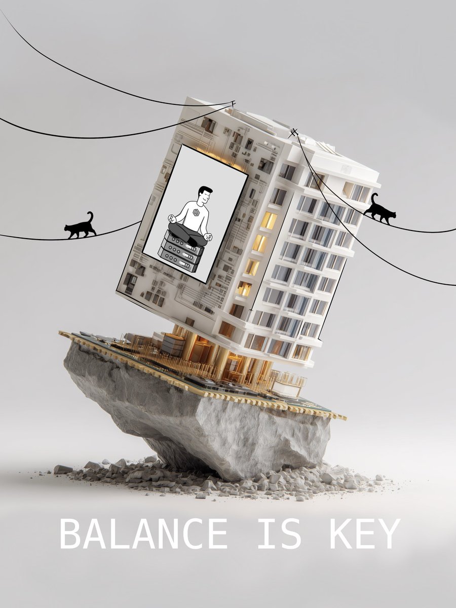 A powerful processor without enough memory is like a skyscraper built on a fragile foundation.
This illustration symbolizes the imbalance between CPU and RAM – a common mistake when choosing server resources.