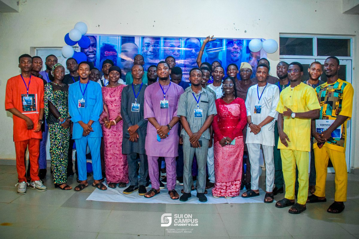NihubFutminna's tweet photo. Milestones!
We love to see our ecosystem members thrive and celebrate milestones together 💙

@socscfutminna  hosted their FYB Sendforth Party right here at NIHUB! a community that truly embodies growth, connection, and innovation. 🚀
#NIHUB #SUIonCampus #TechCommunity #FUTMinna https://t.co/uBWdXLd4Di