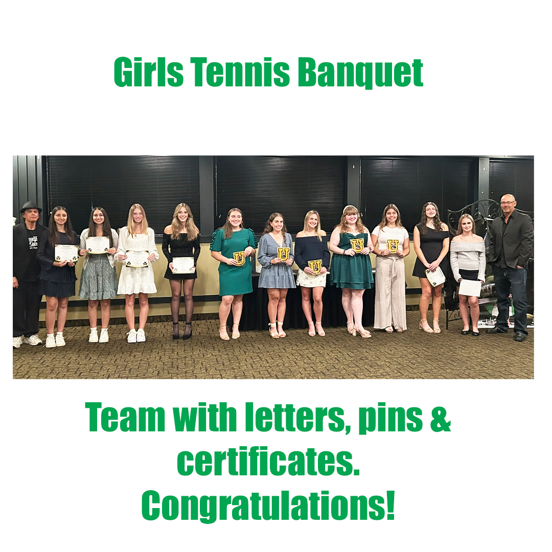 Girls Tennis Banquet