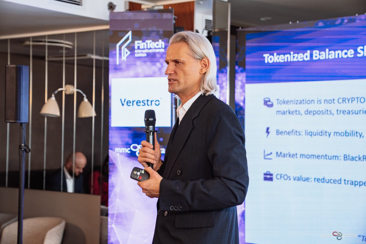 FinTechDigital's tweet image. 💫 Rozpoczynamy 18. Fintech &amp;amp; Digital Congress #DisruptiveTrends Edition!

Wydarzenie zainaugurowali Przewodniczący Rady Programowej: Marcin Petrykowski, CEO &amp;amp; Senior Advisor Finance and Technology oraz Paulina Skrzypińska, Chief Innovation Officer, BNP Paribas Bank Polska.