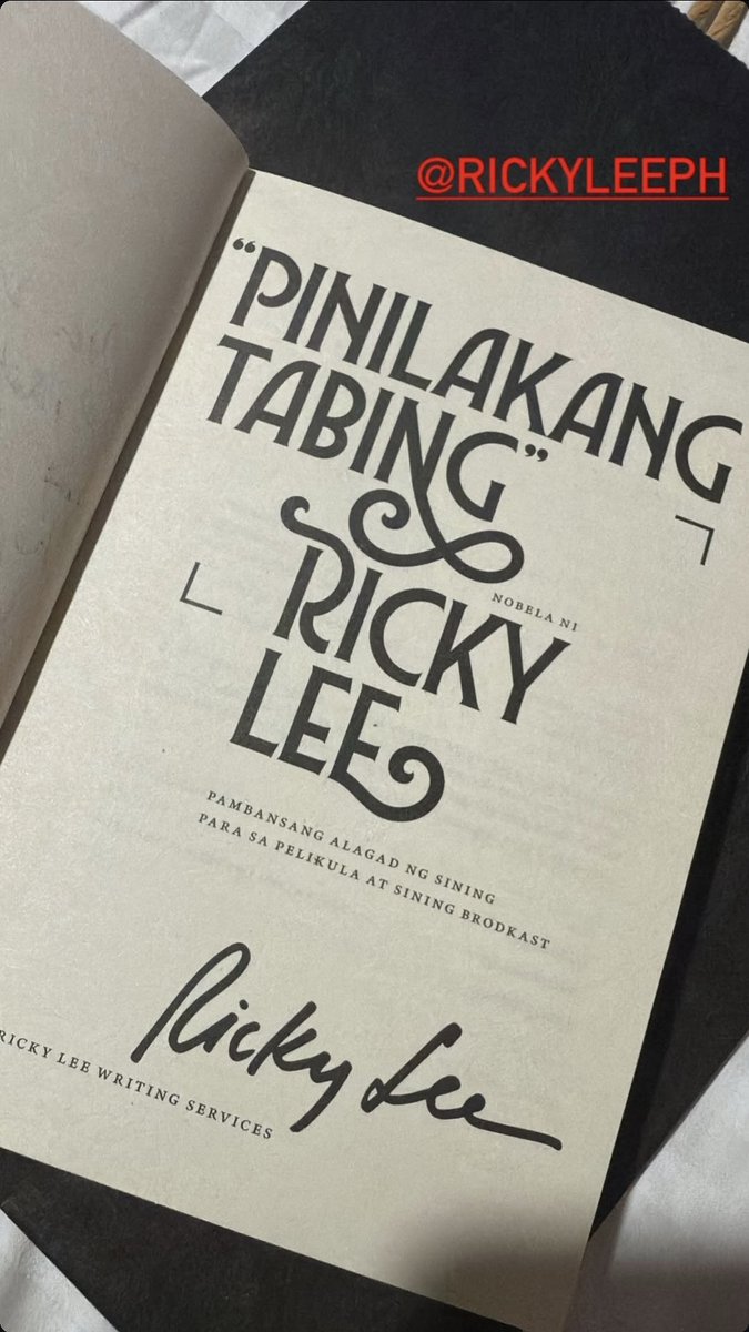 ViceIonOFC's tweet photo. Dear Vice Ganda,
Pagdating sa tawa ay may kurot, sa hapding may katotohanan, you're the best. Noon pa ako hanga sa'yo. Pero lalo na ritong mga huling araw dahil sa patuloy mong paninindigan. Mabuhay ka.

- Ricky Lee

#ViceGanda https://t.co/000F7eEUGu